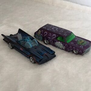 Batmobile and Joker Van. Collector’s Spotlight: A Unique Duo of Mattel Icons.